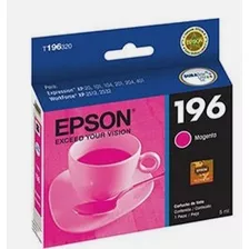 Cartucho Epson 196 Magenta T196320 Lacrado