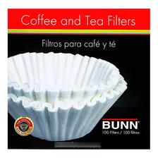 Filtros De Cafe Bunn, Tamaño De 10/12 Tazas, 100 Filtros