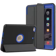 Funda Para iPad 9.7 (5a 6a Gen) Seymac Con Soporte Azul