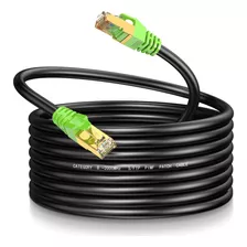 Lekvkm Cable Ethernet Cat8 De 1 Pie Para Exteriores E Interi