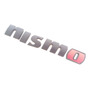 Emblema Cajuela Nissan Sentra Nismo Cromado