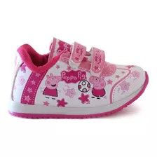 Zapatillas Niñas Pepa Pig Abrojo Disney Velcro Nenas 21/26