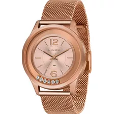 Relogio De Pulso Feminino Lince Rose Gold Lrr4711lr2rx Cor Da Correia Rose/gold