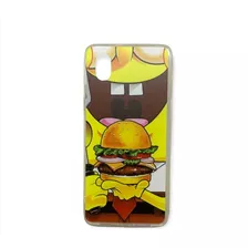 Funda (case) Acrílico Bob Esponja Cangreburger Para Samsung