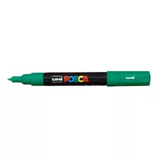 Bolígrafo Posca Uni-ball Pc-1m De 0,7 Mm, Varios Colores Verdes
