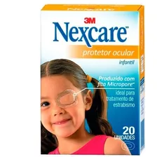 Protetor Ocular Infantil Nexcare 20 Unidades