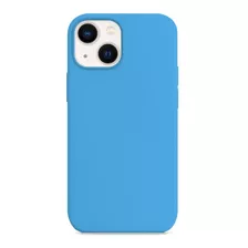 Capa Capinha Silicone Aveludada Para iPhone 13