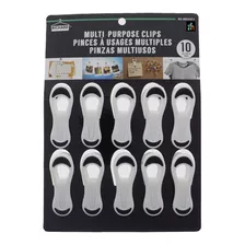 Ganchos Para Ropa Y Multiusos De Plastico Clips Practicos