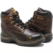 Bota Coturno 2189 Botina Caterpilar Original Couro Legítimo 