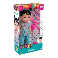 Boneca Lolly Pop Doutora Com Acessórios - Brinquedos Anjo