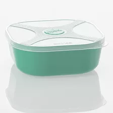 Organizador Multiuso Quadrado 740ml 766-2 Verde - Top Line