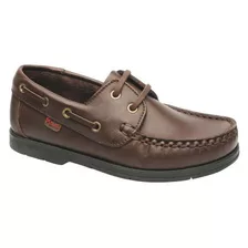 Zapatos Colegiales Cordones Escolares Cuero Marcel 29 Al 41