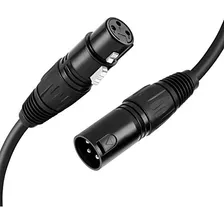 Cable Xlr, 3 Pies Xlr Macho Xlr Hembra Cable De Micróf...