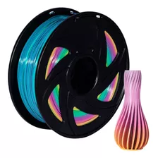 Filamento Pla Rainbow Arco Iris 1kg 1.75mm Masterprint 3d