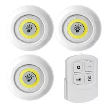 Focos Cob Control Remoto Luz Blanca 6500k / E-roca