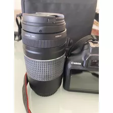 Câmera Rebel T6 - Kit Com Lentes E Bolsa