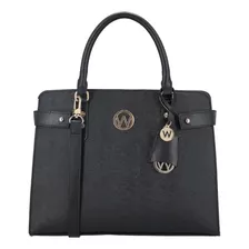 Bolsa Satchel Para Mujer Westies Negro Hbreptiale2we