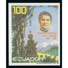 Orden Salesiana - Juan Bosco - Ecuador - Block Mint