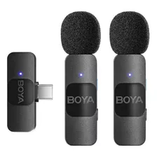 Boya By-v20 Par Microfonos Inalambrico Con Conector Usb-c