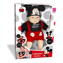 Boneco Recém Nascido Mickey Mouse 5161- Roma