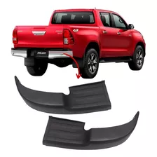 Pisante Ponteira Parachoque Traseiro Hilux 2016 17 18 2021