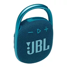 Caixa De Som Bluetooth Jbl Clip 4 Portáti Prova D'água Azul