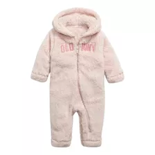 Abrigo Pijama Enterito Polar Bebé Old Navy Capucha Abrigado 