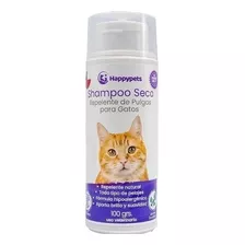 Shampoo Seco Repelente De Pulgas Para Gatos, Hipoalergénico