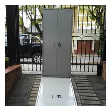  Frente Estanteria Puertas Doble Hoja Chapa 2mtx90/modulo