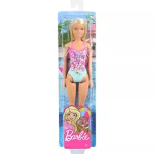 Barbie Traje De Baño Diseño Floral