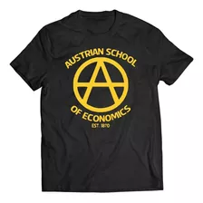 Remera Escuela Austriaca Libertario Milei Libertad Economia