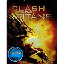 Furia De Titanes Steelbook Pelicula Bluray + Dvd (2015)