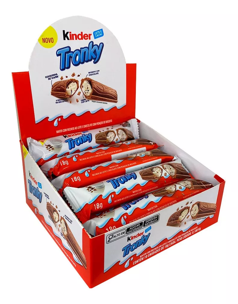 Chocolate Kinder Tronky C/10 - Ferrero