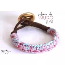 Pulsera Artesanal De Nudo Plano