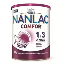 Fórmula Infantil Em Pó Sem Glúten Nestlé Nanlac Comfor En Lata De 800g - 12 Meses A 3 Anos