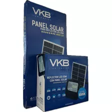 Foco Proyector Led 20w Con Panel Solar Ip65 - Vkb