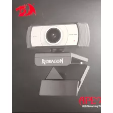 Webcam Redragon Apex Full Hd 30fps Cor Preto Usado