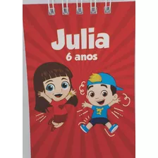 50 Bloquinhos Personalizados 10x7cm 