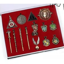 15pcs Kit Varinhas Colecionáveis E Djies Harry Potter