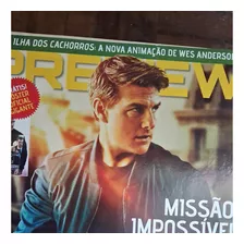 Revista Preview Especial Missão Impossível Tom Cruise 