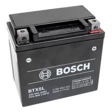 Bateria Moto Bosch Btx5l = Ytx5l 12v4ah 80cca Honda Xr 125