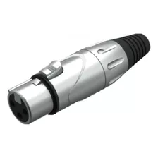 Conector Xlr Hembra 3 Pines Premium De Excelente Calidad 