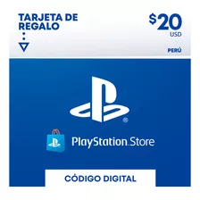 Tarjeta Gift Card Psn 20$ Peru Digital