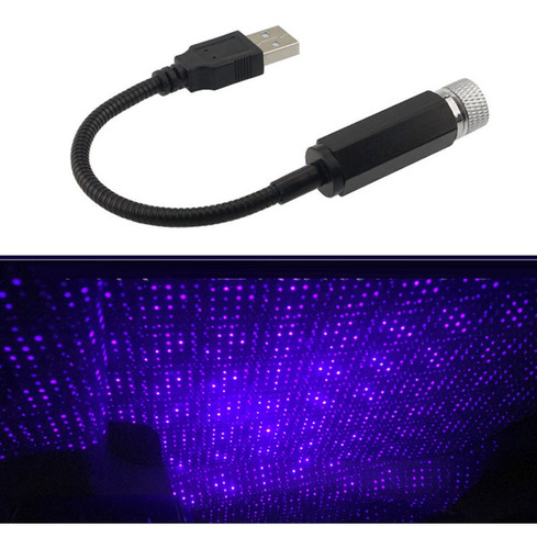 Mini Proyector Led Star Light Usb, Luces Ambientales Para Co Foto 3