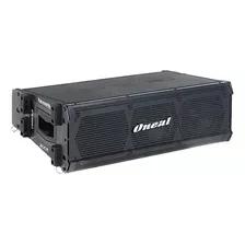 Caixa Line Array Oneal Ola-2026d-pt Ativa Cor Preto 120-240v