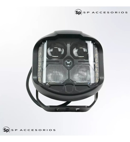 Par  Faros Luz Auxiliar T/baja Sport Led Clara Off Road 4x4 Foto 2