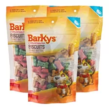 Barkys Biscuits Crema De Cacahuate 217 Grs, 3 Pack