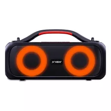 Parlante Bluetooth Rgb X Viex Blast X6 Ipx5 Radio Fm 30w