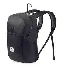 Mochila Plegable Ultraligera 22l Naturehike Color Negro