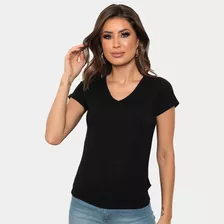 Blusa Camiseta Baby Look Blusinha Feminina Basica